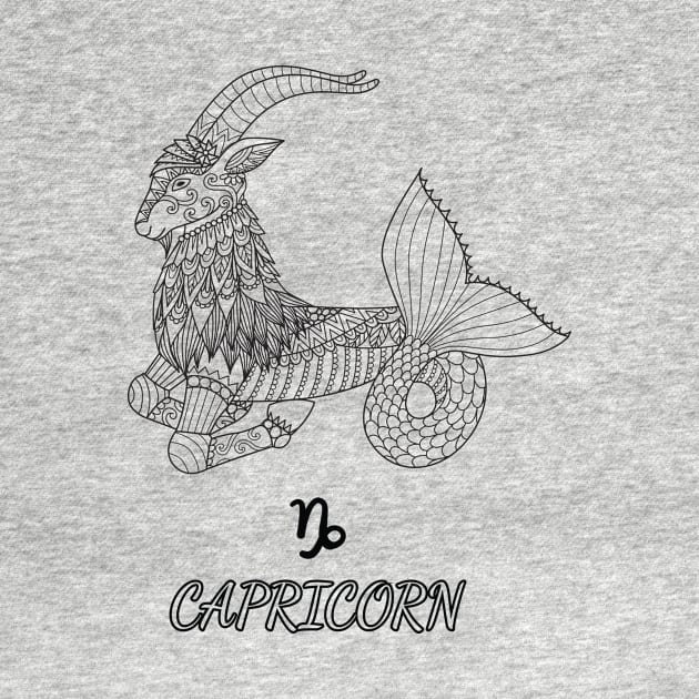 Capricorn Zodiac Sign by letnothingstopyou